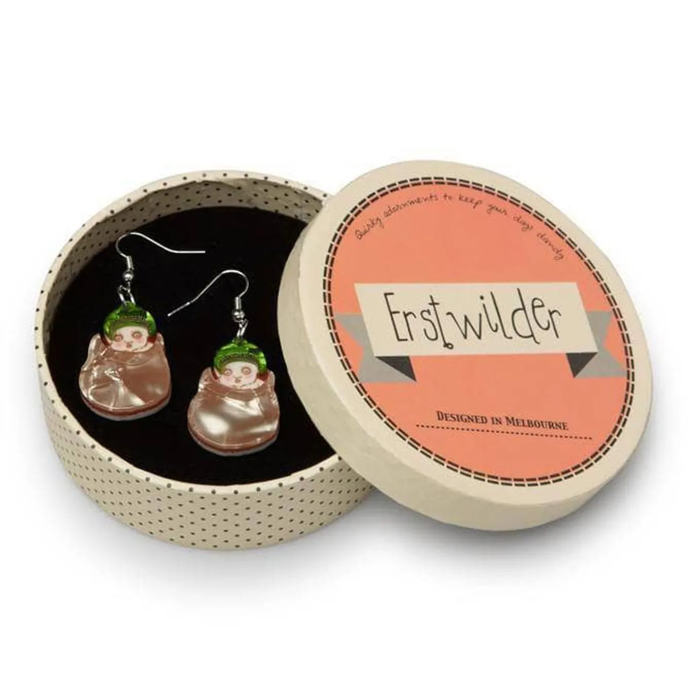 Erstwilder Snugglepot Earrings^ Earrings