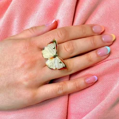 Erstwilder Social Butterfly Statement Ring^ Rings