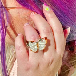 Erstwilder Social Butterfly Statement Ring^ Rings
