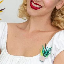 Erstwilder Soothing Sprigs Brooch^ Brooches
