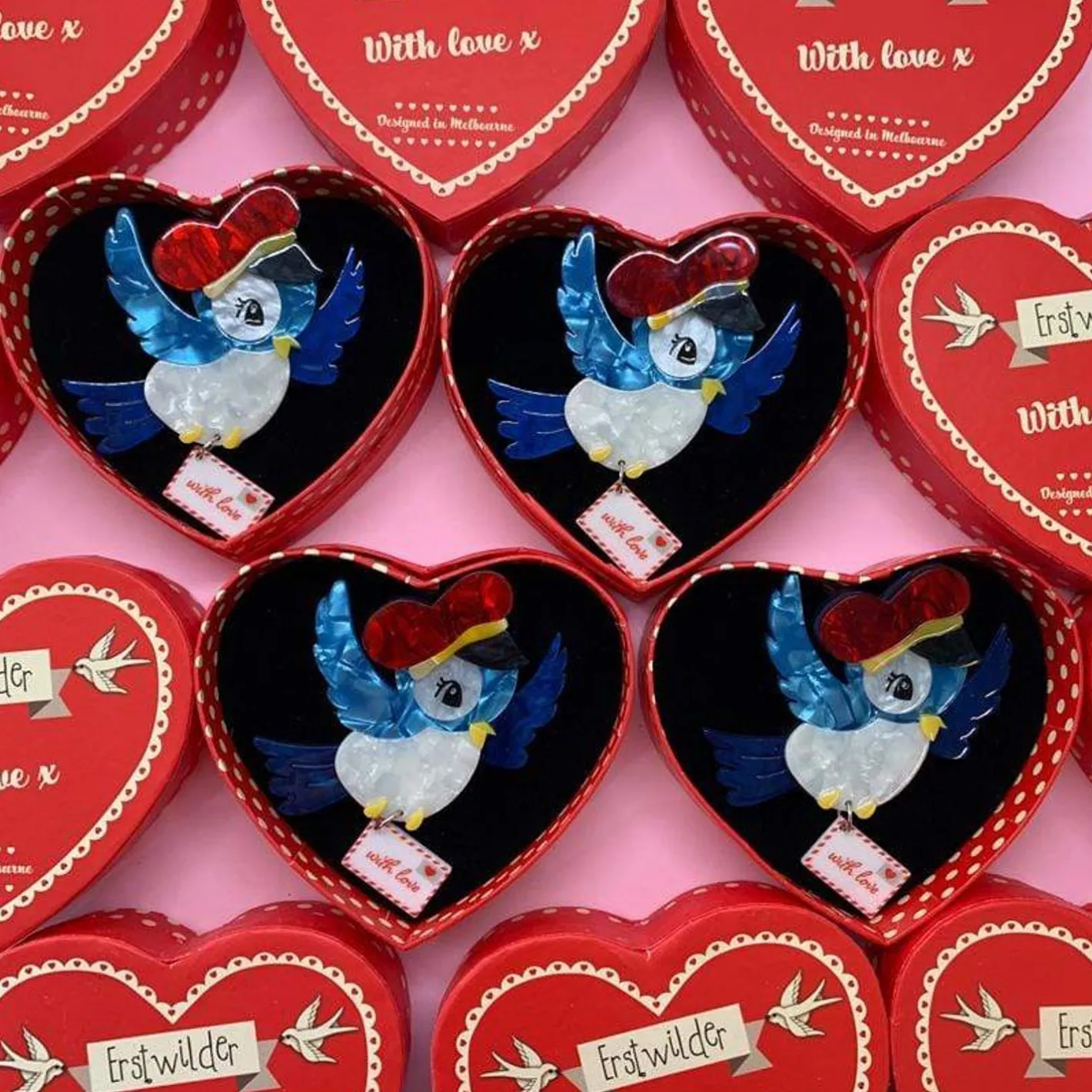 Erstwilder Special Delivery Brooch^ Brooches