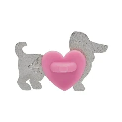 Erstwilder Spiffy The Sausage Dog Enamel Pin^ Enamel Pins