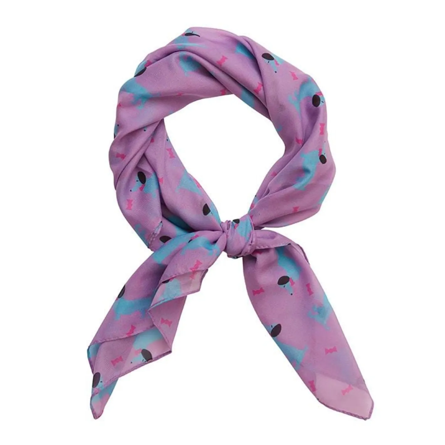 Erstwilder Spiffy The Sausage Dog Head Scarf^ Scarves