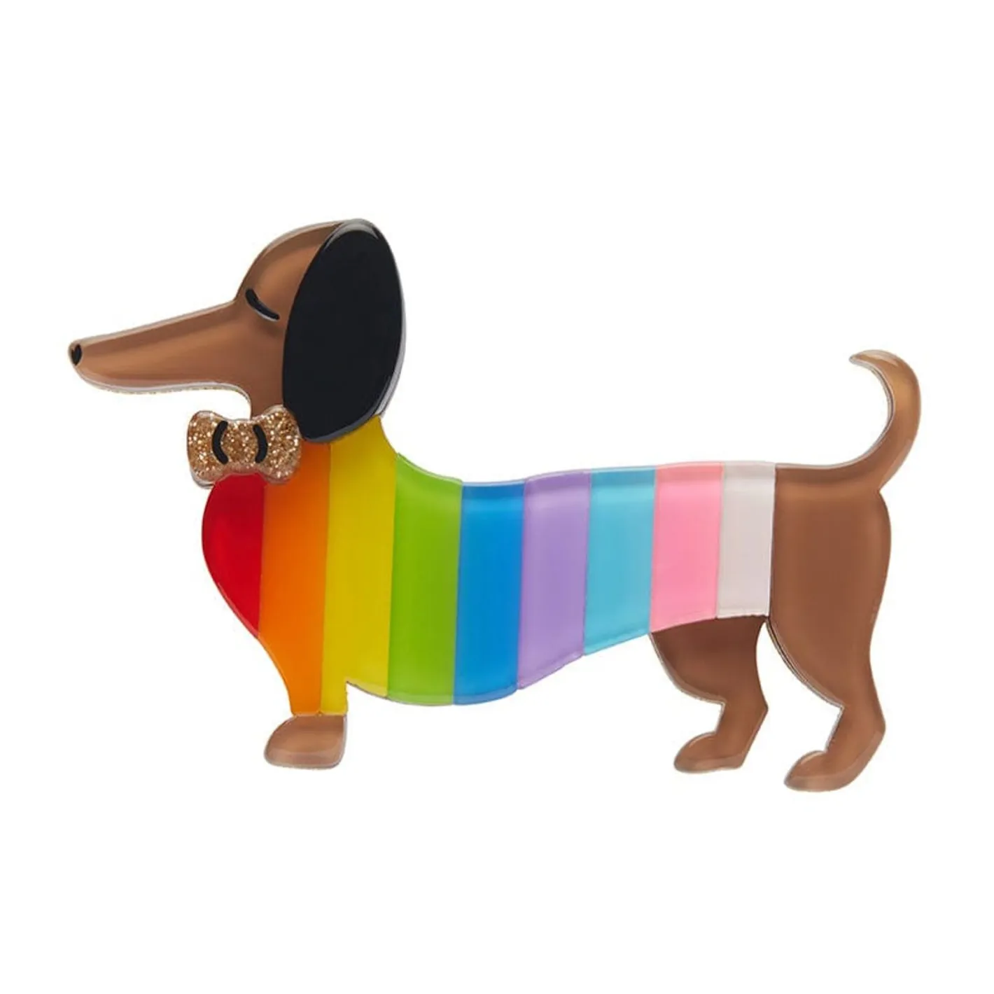 Erstwilder Spiffy The Supportive Dog Brooch^ Brooches