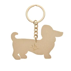 Erstwilder Spiffy The Supportive Dog Enamel Key Ring^ Enamel Key Rings