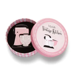 Erstwilder Spin Me Right Round Brooch - Pink^ Brooches