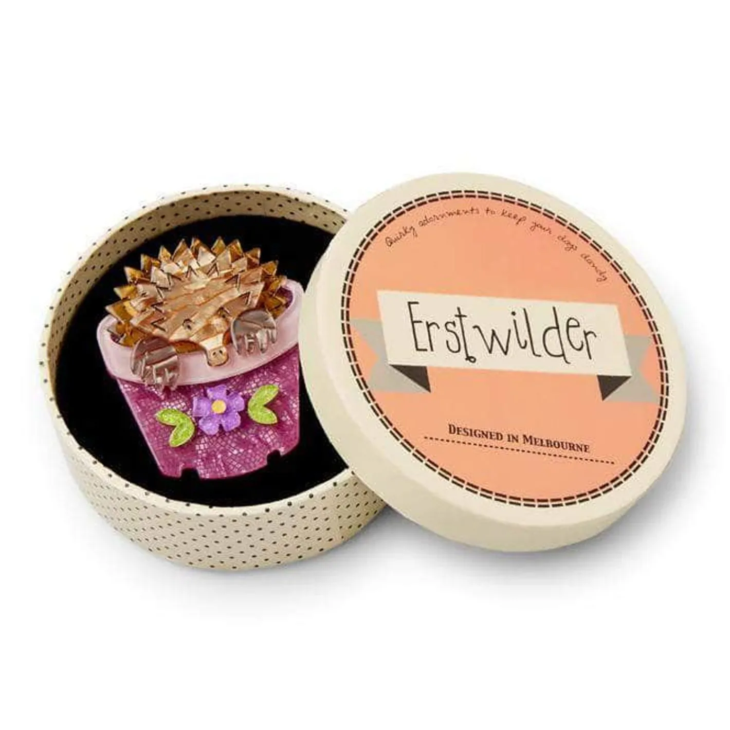 Erstwilder Spiney Seedling Echidna Brooch^ Brooches