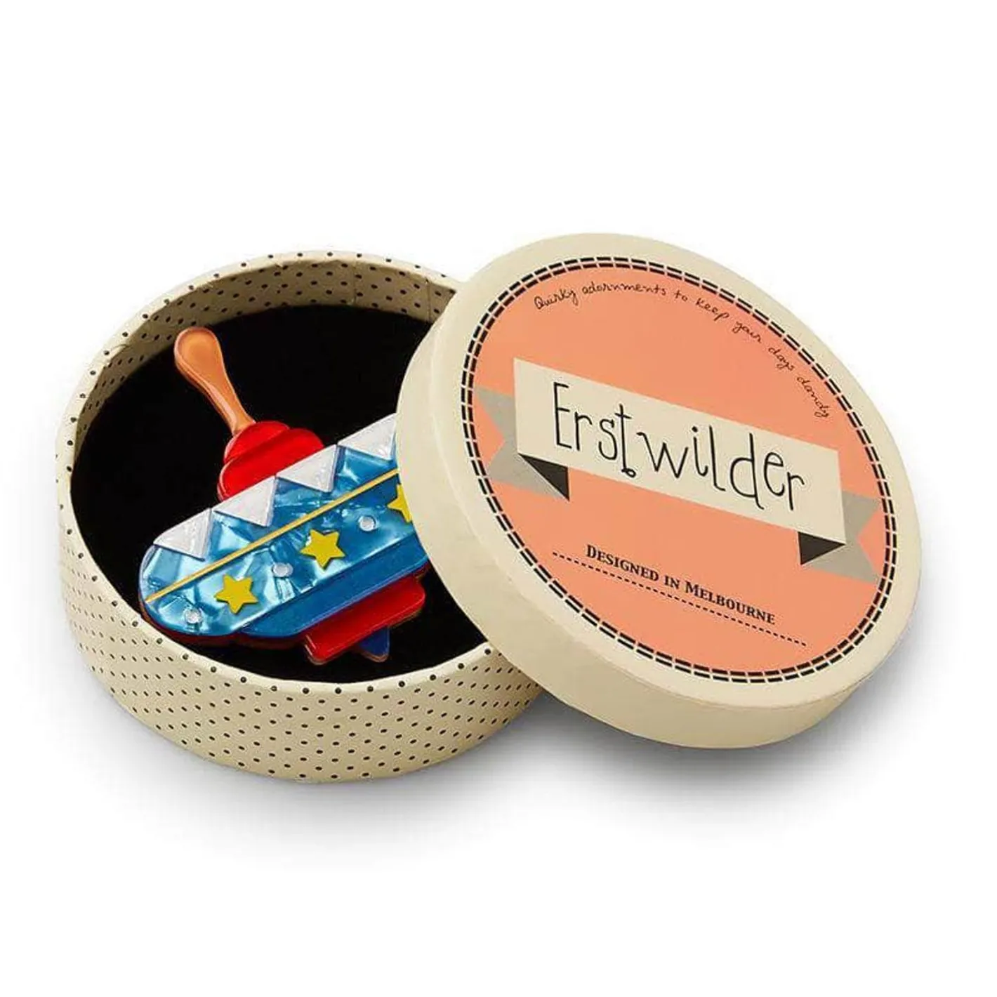 Erstwilder Spinning Around Toy Brooch^ Brooches