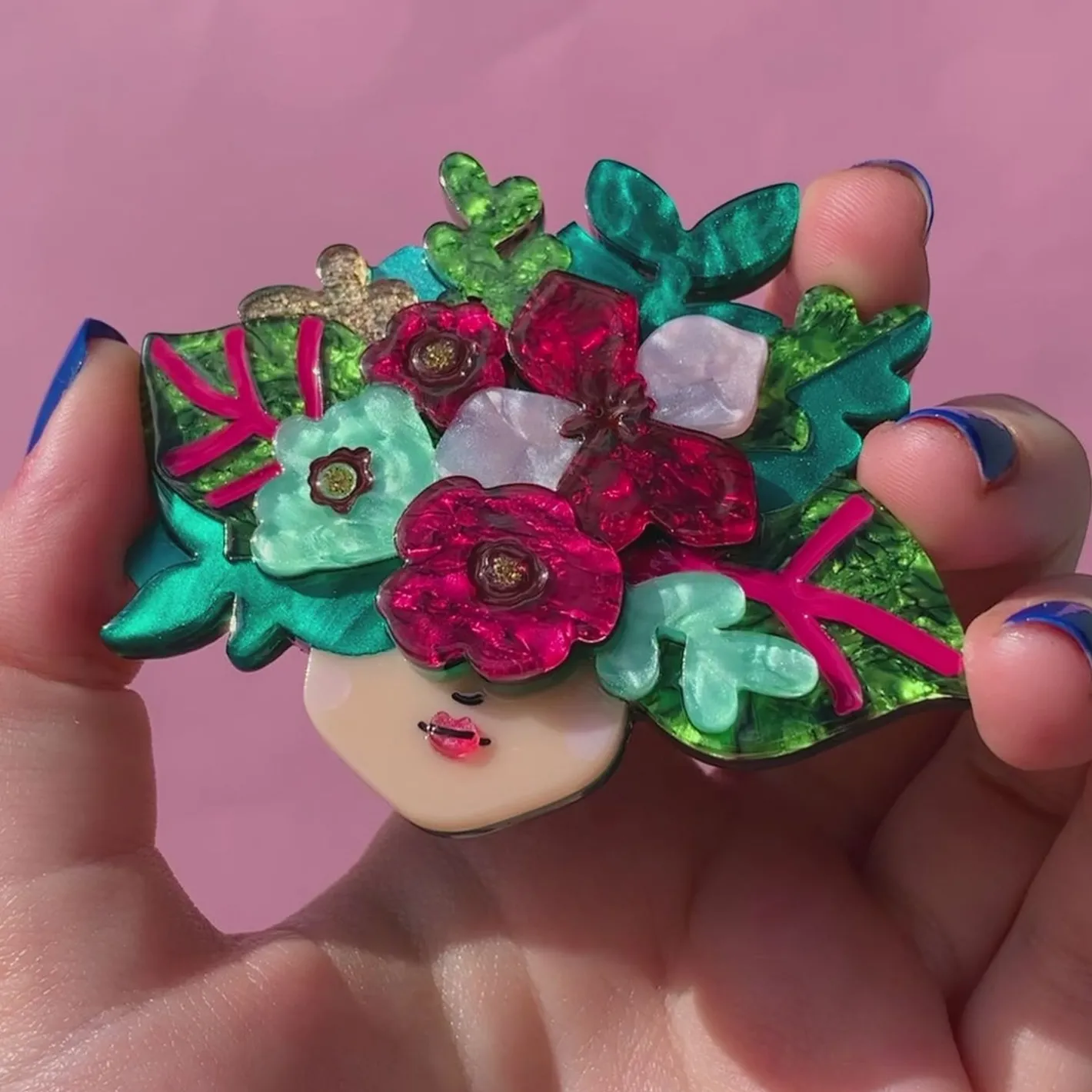 Erstwilder Spring To Life Brooch^ Brooches