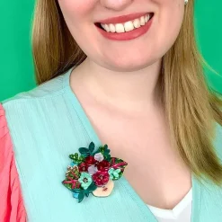 Erstwilder Spring To Life Brooch^ Brooches