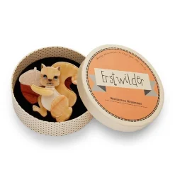 Erstwilder Squirreled Away Brooch^ Brooches