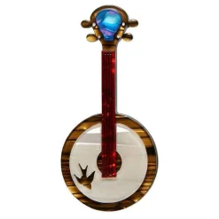 Erstwilder Stay Plucky Brooch^ Brooches