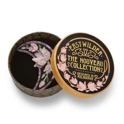 Erstwilder Steel Magnolias Brooch^ Brooches