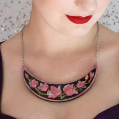 Erstwilder Steel Magnolias Necklace^ Necklaces