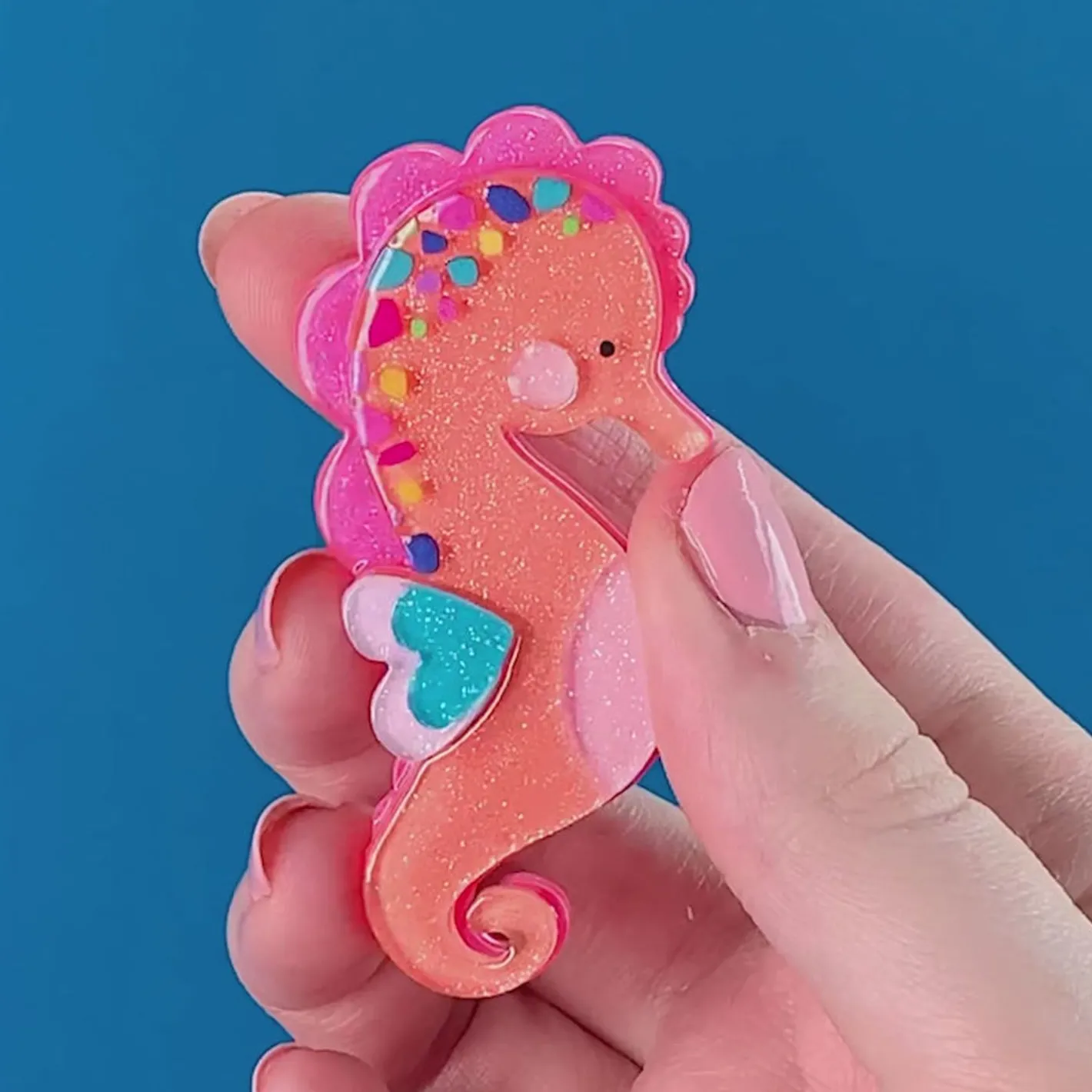 Erstwilder Stevie The Seahorse Brooch^ Brooches