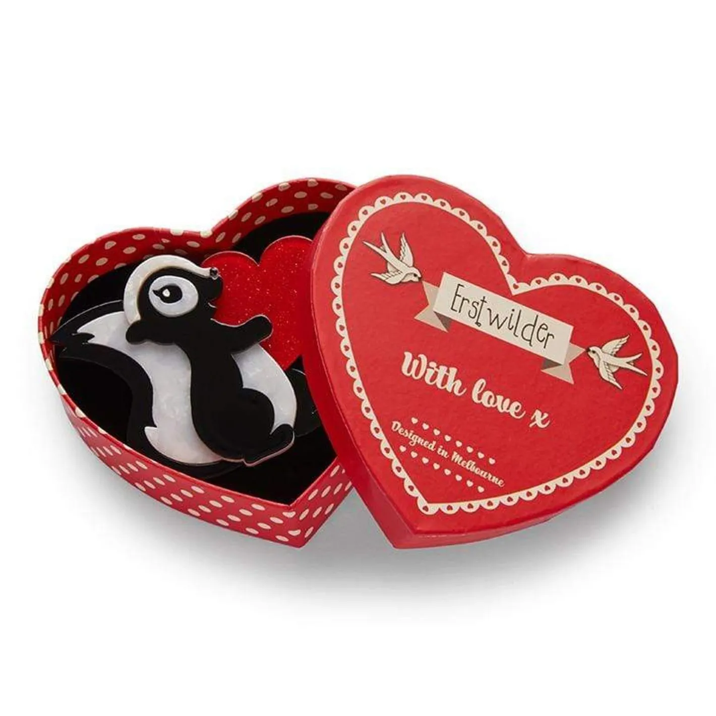 Erstwilder Stinkin' Cute Brooch^ Brooches