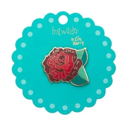 Erstwilder Stop And Smell The Roses Enamel Pin^ Enamel Pins