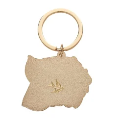 Erstwilder Stop And Smell The Roses Enamel Key Charm^ Enamel Key Rings