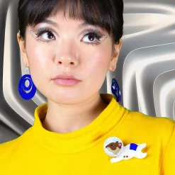 Erstwilder Stout-Hearted Spaceham Brooch^ Brooches
