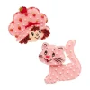Erstwilder Strawberries And Custard Hair Clips Set - 2 Piece^ Hair Clips & Claws