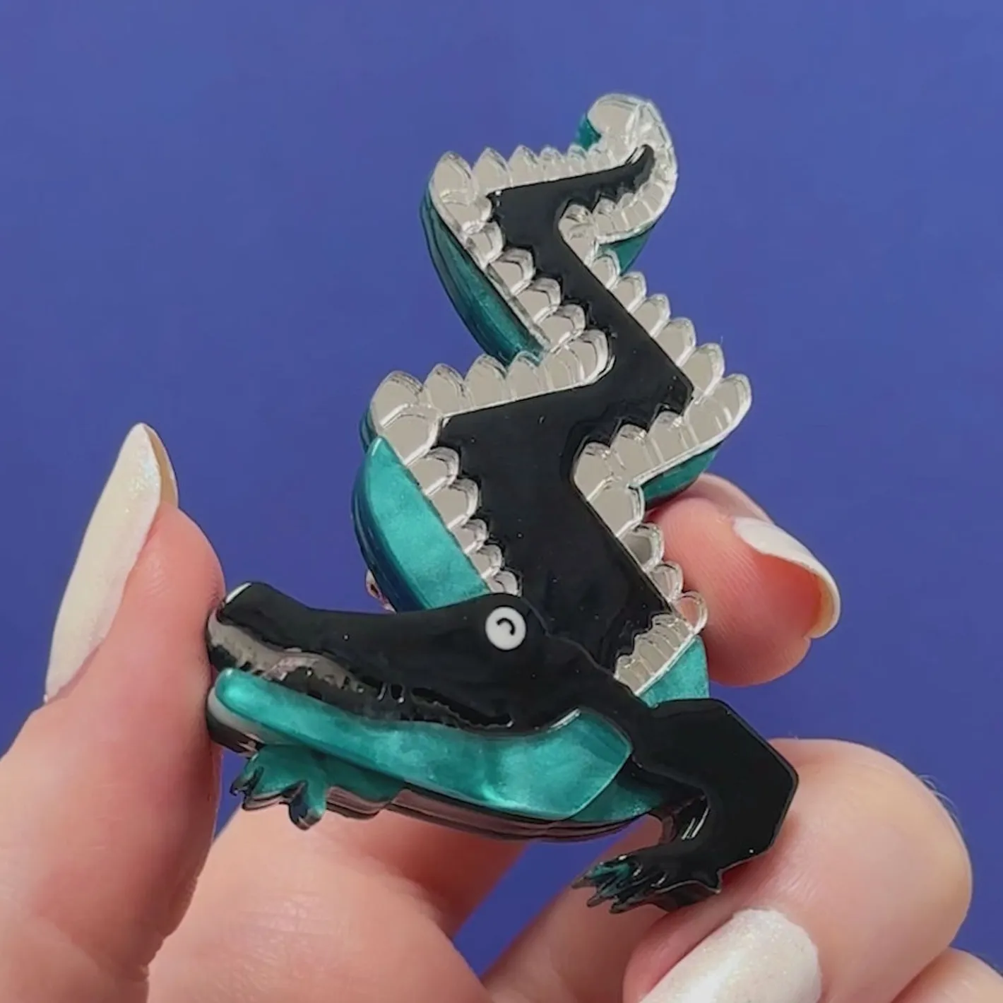 Erstwilder Stylish Smile Brooch^ Brooches