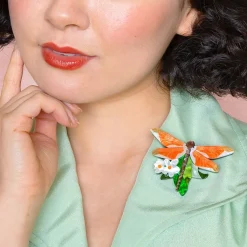 Erstwilder Summer Flight Brooch^ Brooches