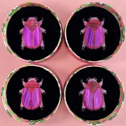 Erstwilder Summer Scarab Brooch^ Brooches