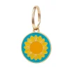 Erstwilder Sumptuous Sunflower Enamel Pet Charm^ Enamel Key Rings