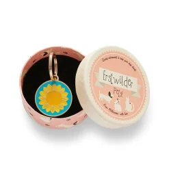 Erstwilder Sumptuous Sunflower Enamel Pet Charm^ Enamel Key Rings