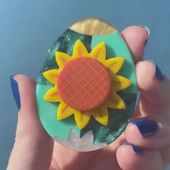 Erstwilder Sunflower Of Love Brooch^ Brooches