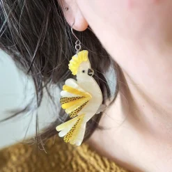 Erstwilder Sunny Of The Sulphur Crest Earrings^ Earrings