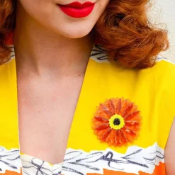 Erstwilder Sunshine Of Life Gerbera Brooch^ Brooches