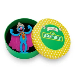 Erstwilder Super Grover Brooch^ Brooches