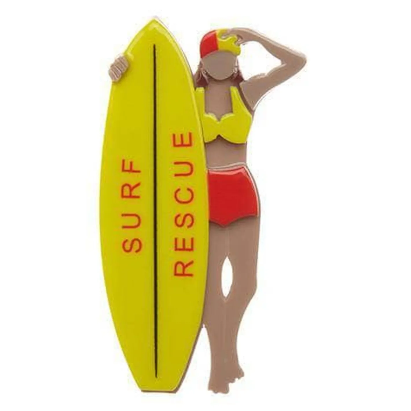 Erstwilder Surf Rescue Brooch^ Brooches