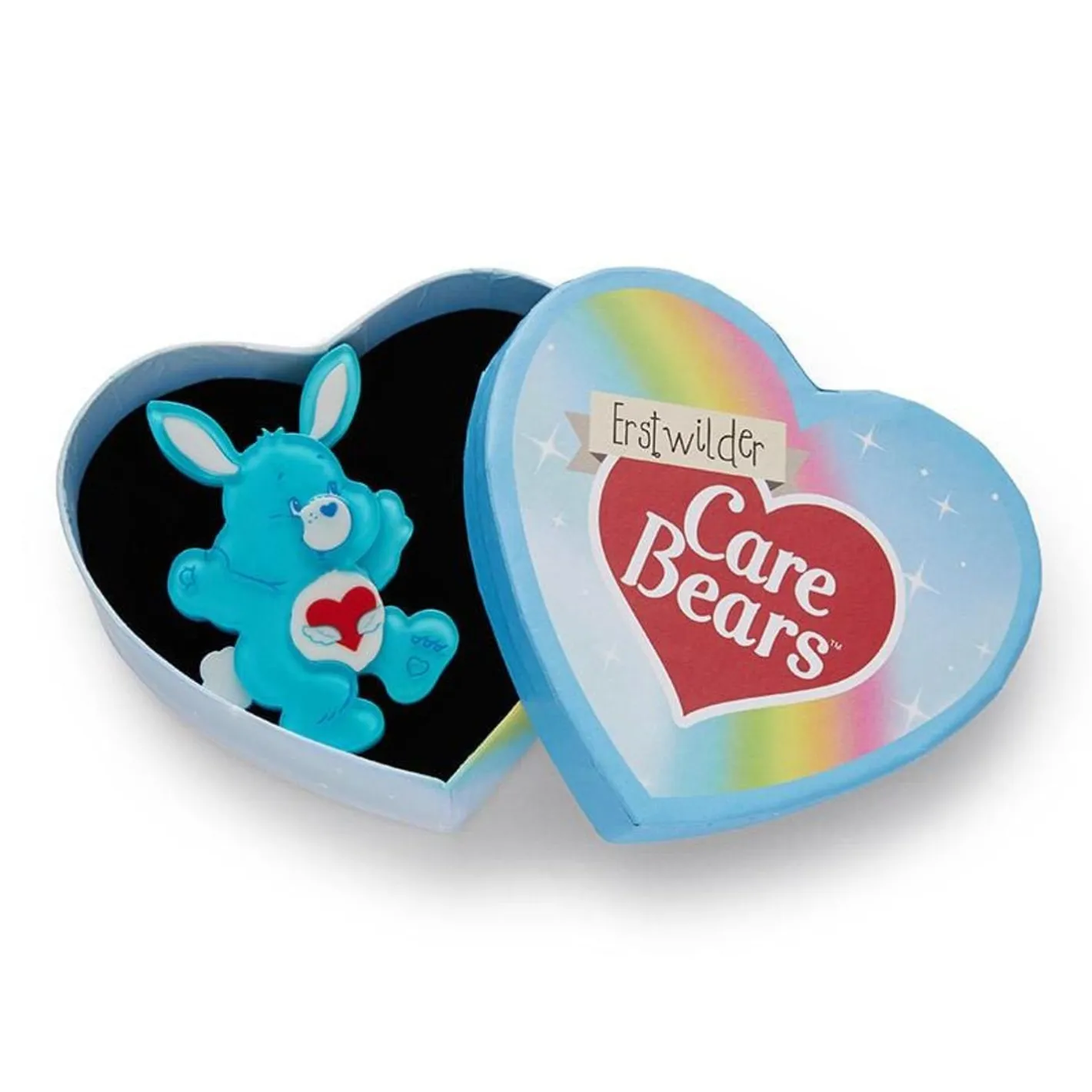 Erstwilder Swift Heart Rabbit Brooch^ Brooches