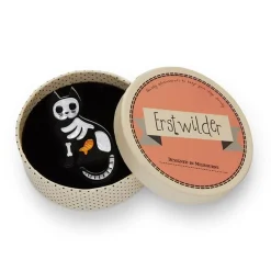 Erstwilder Tabby Tombstone Brooch^ Brooches