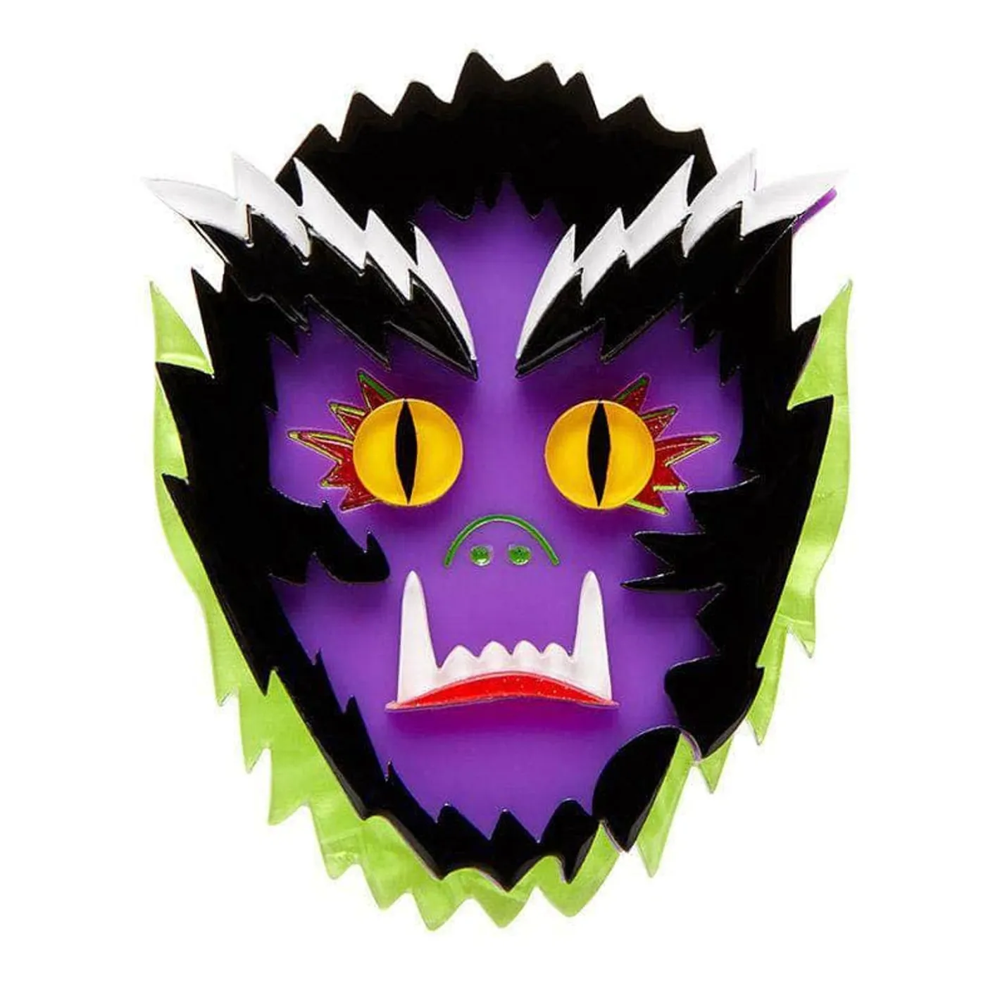 Erstwilder Talbot The Terror Wolfman Brooch^ Brooches