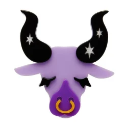Erstwilder Taurus The Tactile Brooch^ Brooches