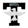 Erstwilder T-Birds Brooch^ Brooches