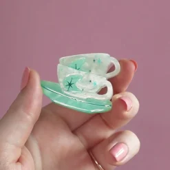 Erstwilder Tea And Sympathy Mini Brooch^ Brooches