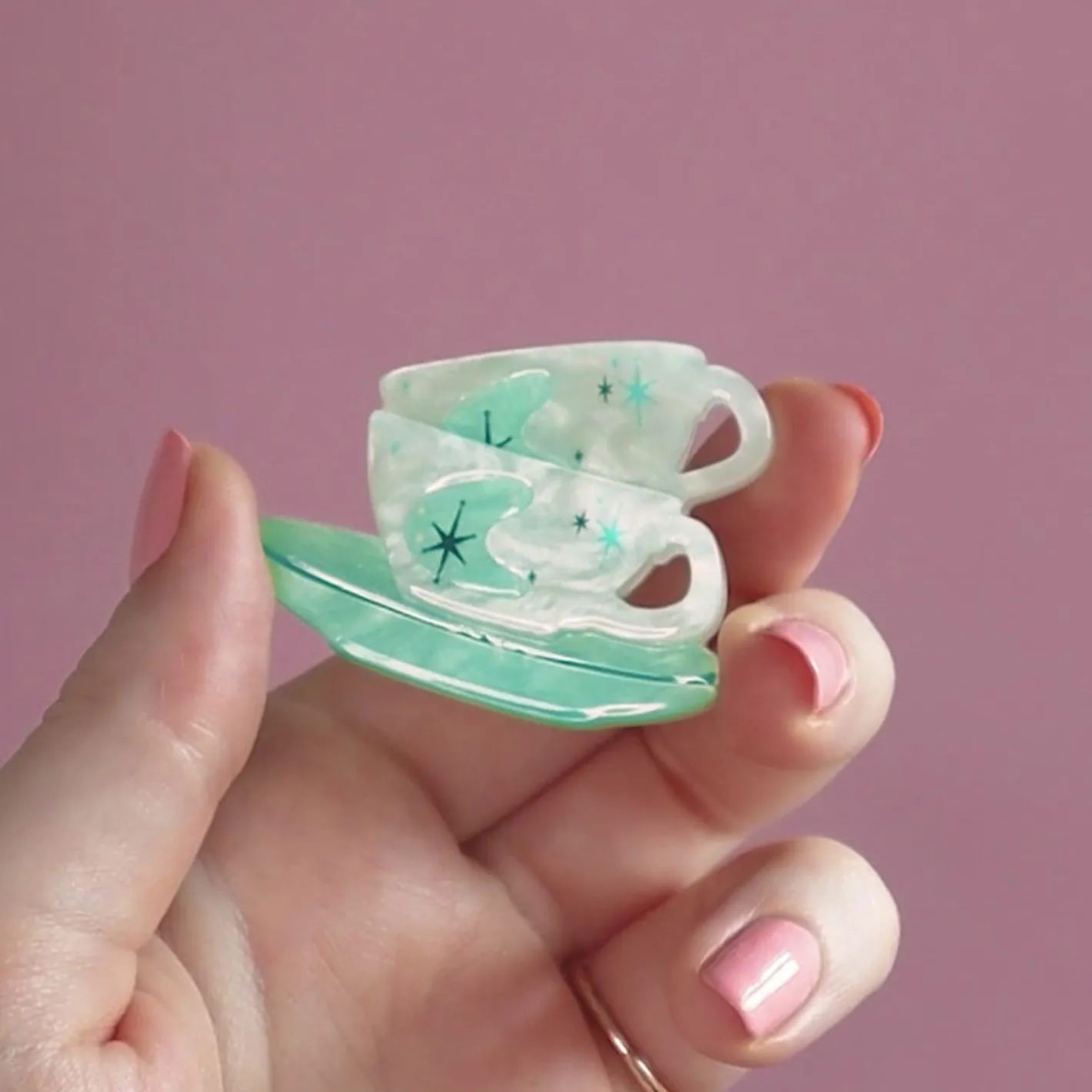 Erstwilder Tea And Sympathy Mini Brooch^ Brooches