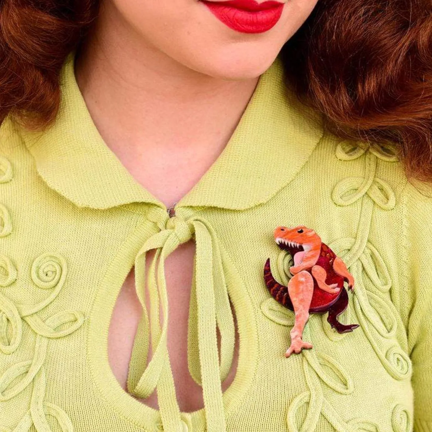 Erstwilder Tenacious T Brooch^ Brooches