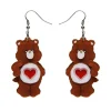 Erstwilder Tenderheart Bear Earrings^ Earrings