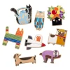 Erstwilder Terry Runyan Pin Pack - 8 Piece^ Enamel Pins