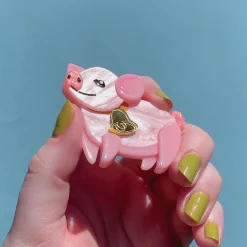 Erstwilder That'Ll Do Pig Brooch^ Brooches