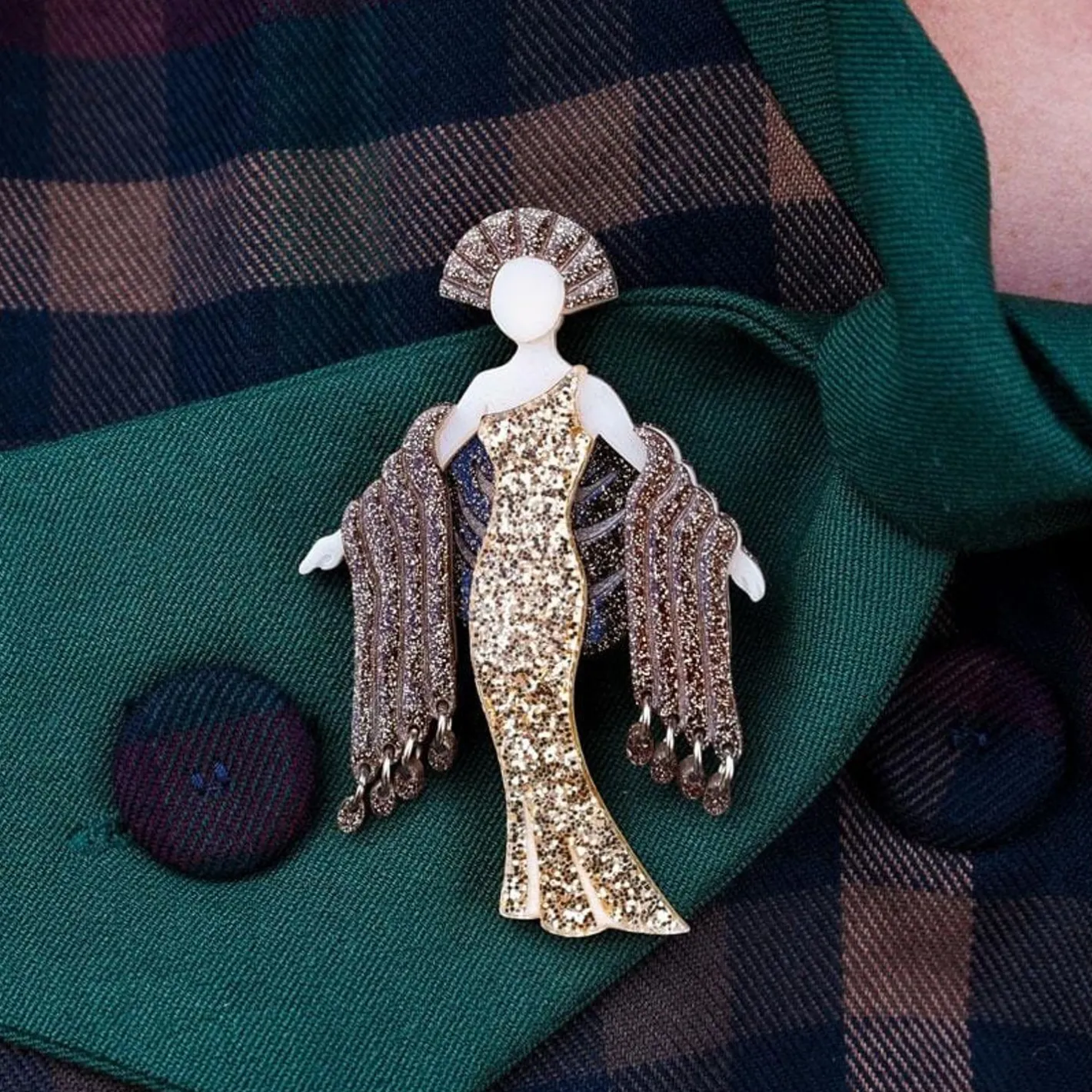 Erstwilder The Avant-Garde Brooch^ Brooches