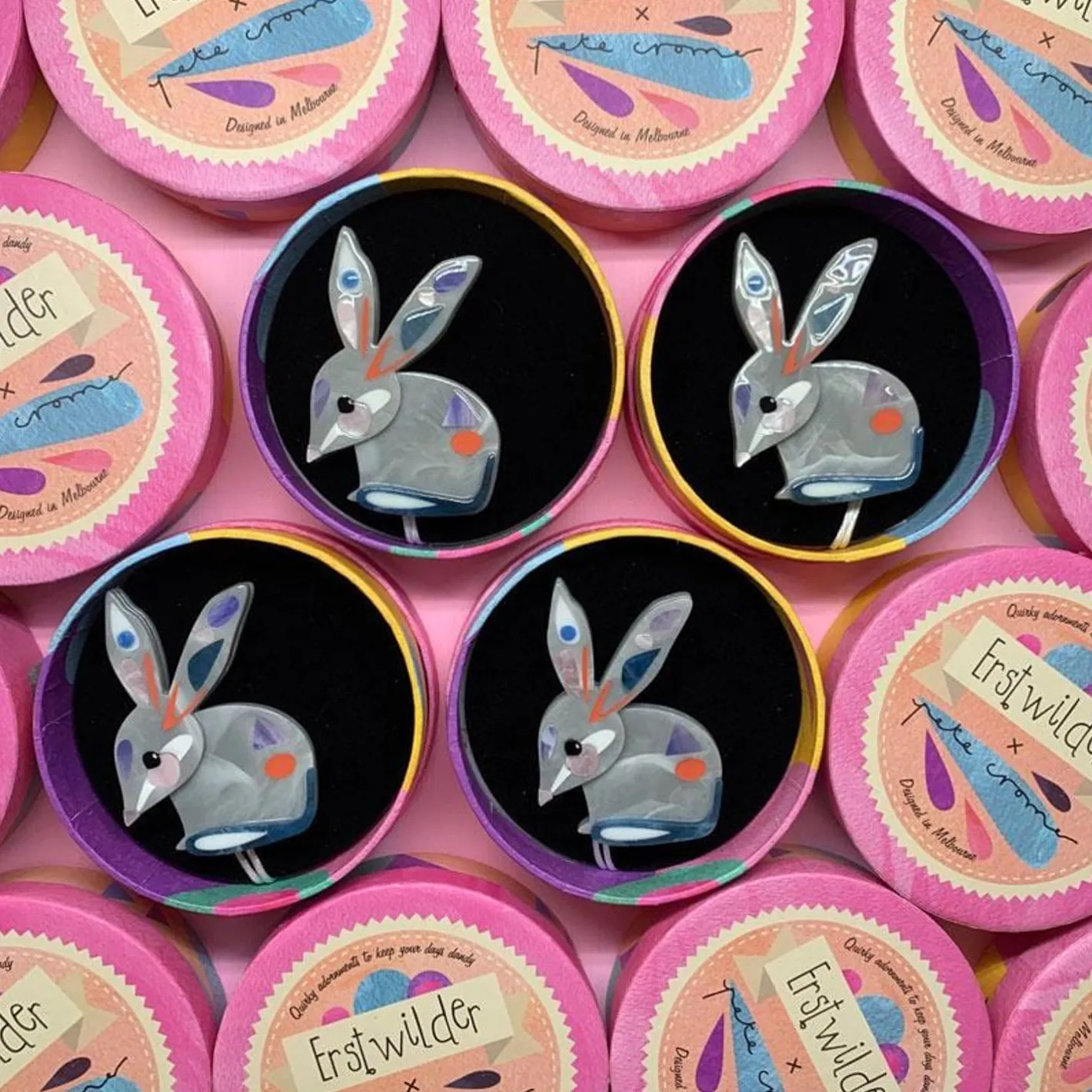 Erstwilder The Bashful Bilby Brooch^ Brooches