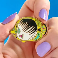 Erstwilder The Bedazzling Butterflyfish Enamel Pin^ Enamel Pins