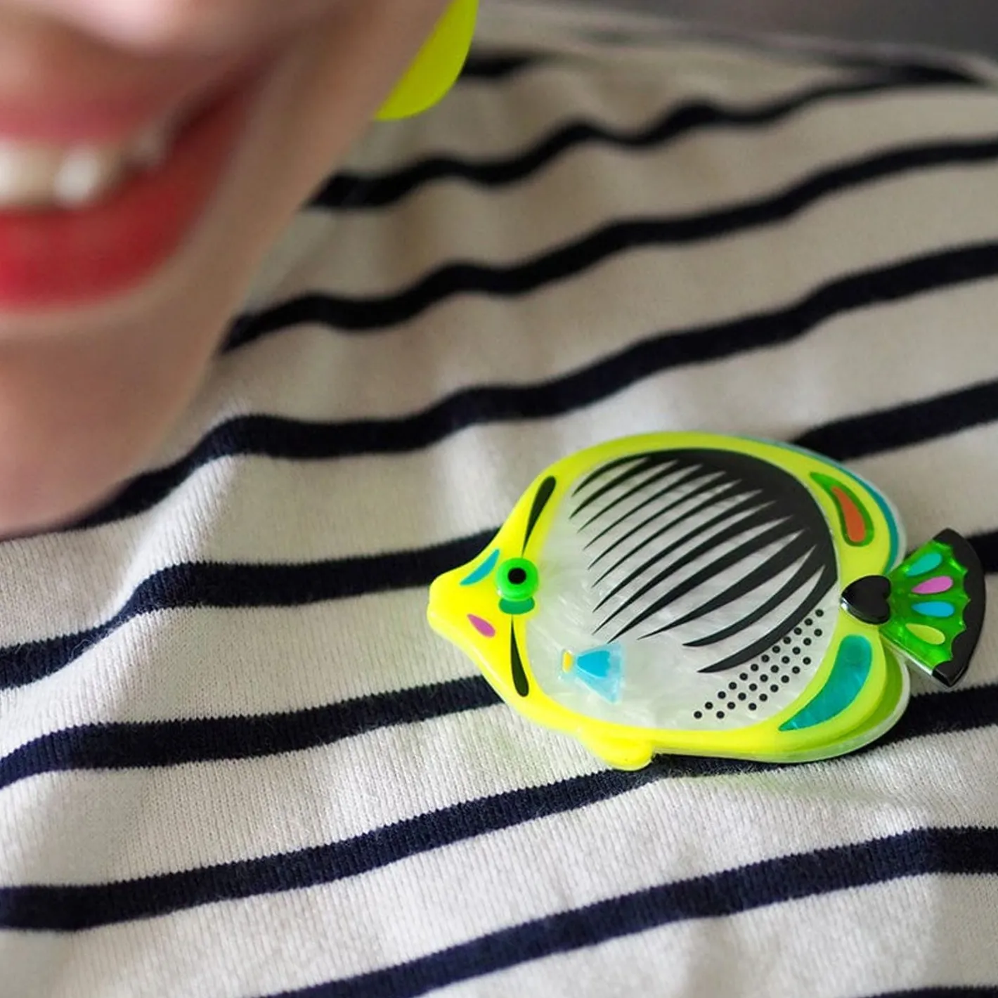 Erstwilder The Bedazzling Butterflyfish Brooch^ Brooches