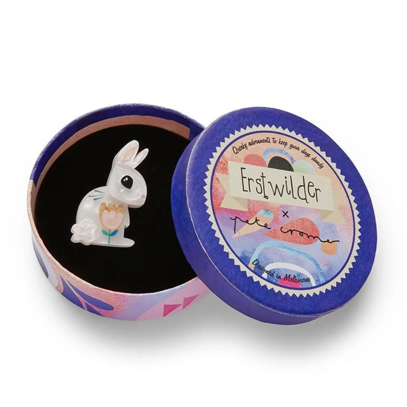 Erstwilder The Beloved Bunny Mini Brooch^ Brooches
